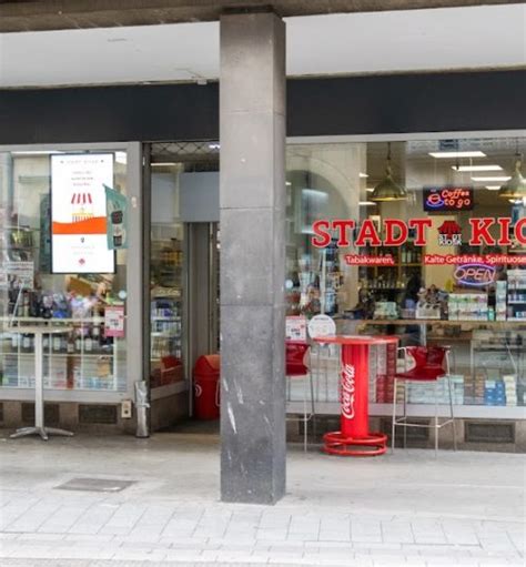 Kiosk in Neuss Erfttal .